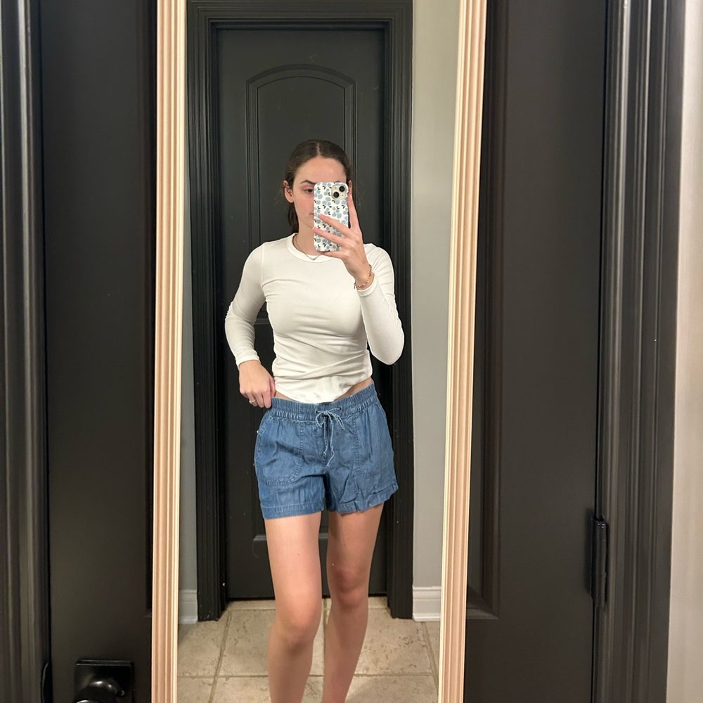 Old Navy Light Blue Jean Shorts